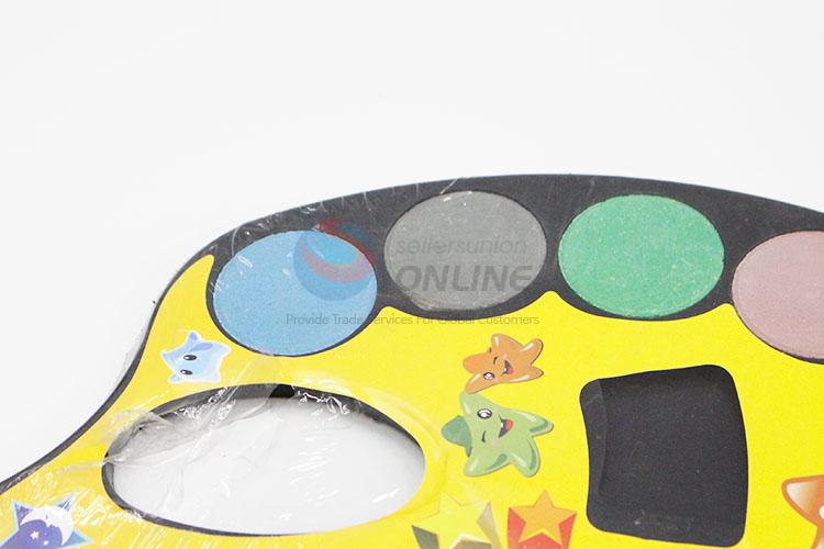 Round Design Student Paint Palette Set