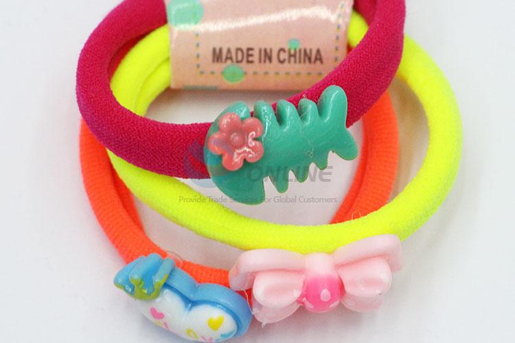 Recent Design Colorful Hair Rings Set