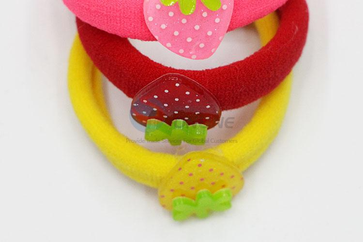 Low Price Colorful Hair Rings Set