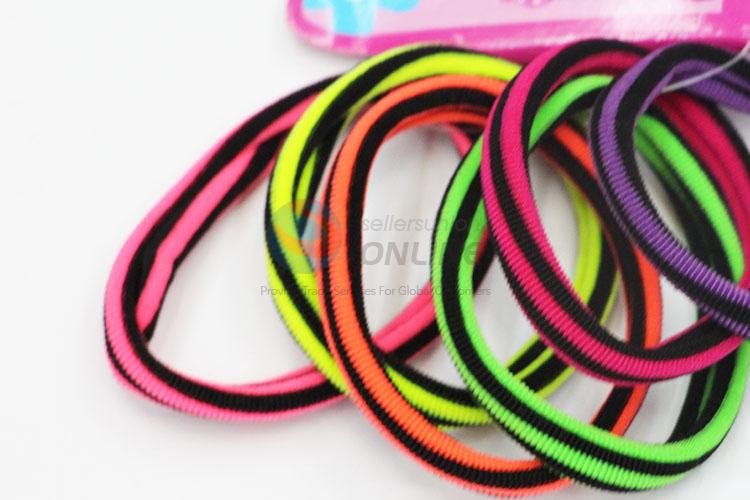 Promotional Colorful Hair Rings Set