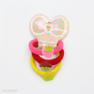 Low Price Colorful Hair Rings Set