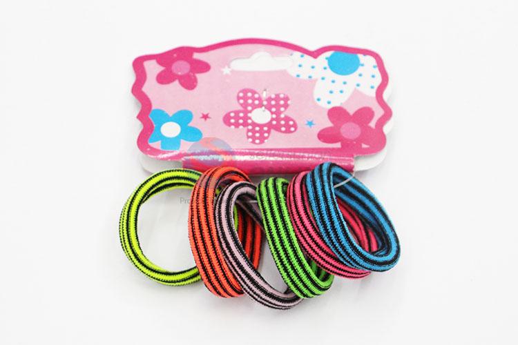 New Design Colorful Hair Rings Set