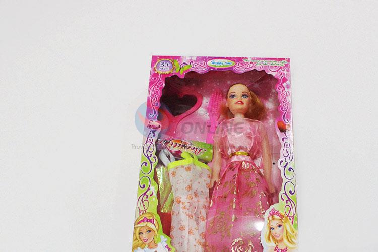 China factory price cute dress up doll toy