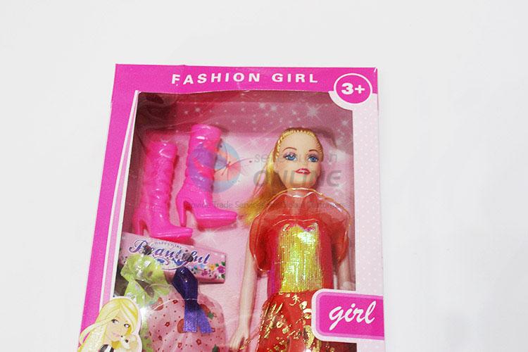 Cool top quality dress up doll toy