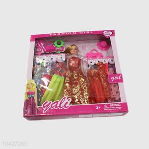 Cheap top quality best doll model dress up toy