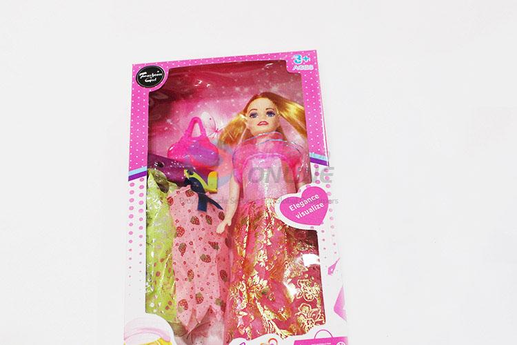 Fashion style low price dress up doll toy