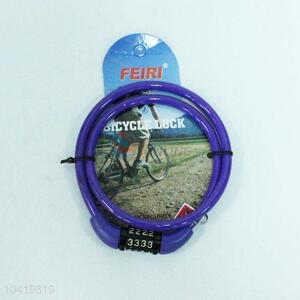 Blue Color Number Design Bicycle Lock