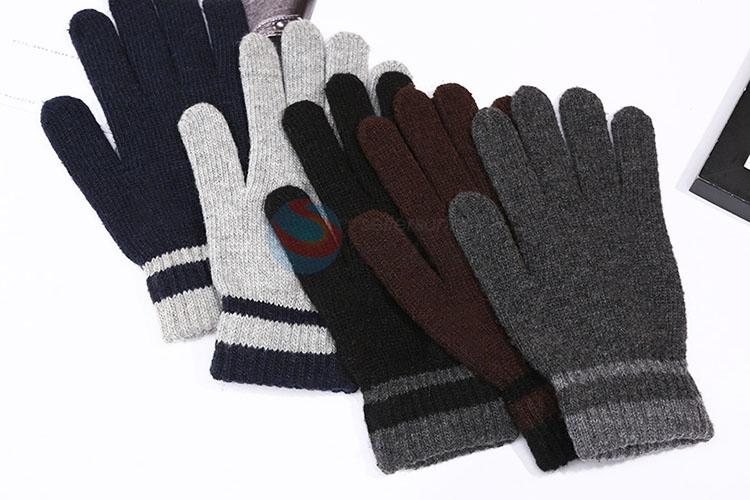 Knitting Wool Gloves for Men