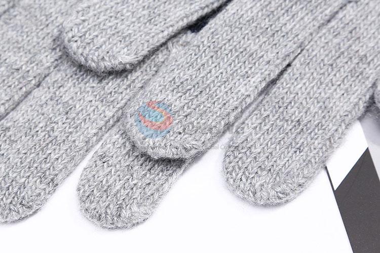 Knitting Wool Gloves for Men