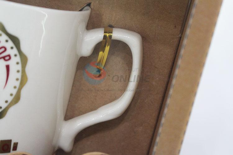 Low price ceramic christmas cup for sale