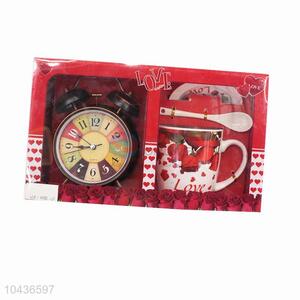 Couple alarm clock dial desk alarm clock
