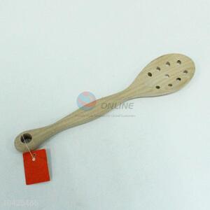 Wholesale Kitchen Wooden Spoon Leakage Ladle