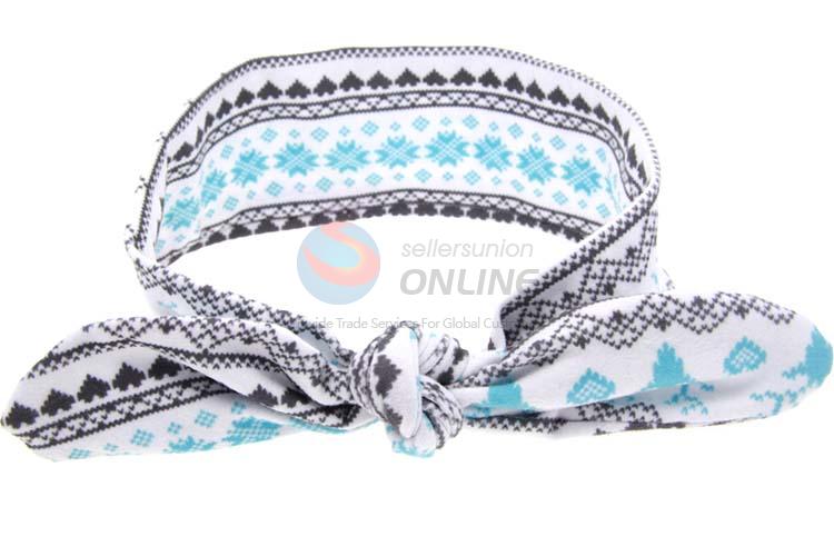 Custom Color Printing Christmas Headwear Colorful Hair Band