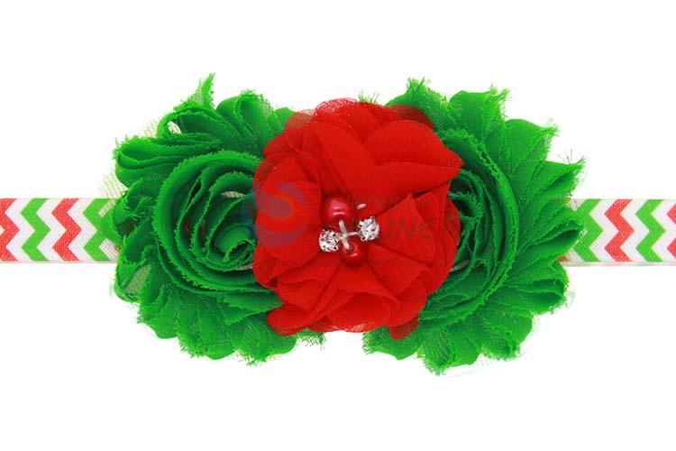 Latest Colorful Christmas Flower Headwear Fashion Hair Band