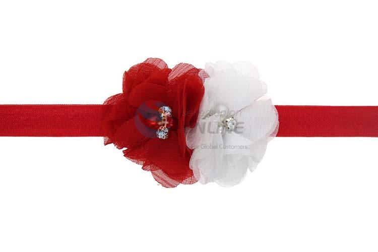 Fashion Christmas Decoration Colorful Hair Band  Baby Hair Ribbon