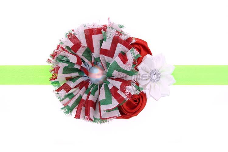 Popular Handmade Flower Christmas Hair Band Fashion Headband