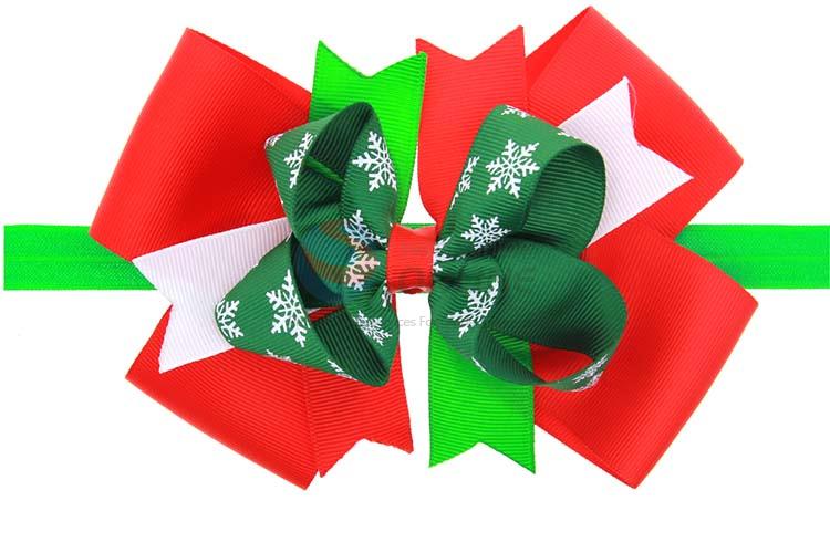 Fashion Handmade Bowknot Hair Band Christmas Headbands For Sale