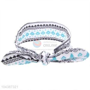 Custom Color Printing Christmas Headwear Colorful Hair Band