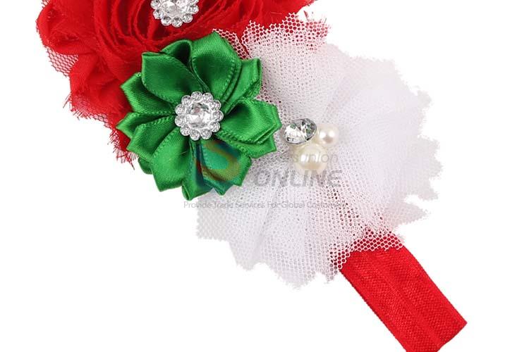 Fashion Design Christmas Hair Band Best Head Flower For Girl