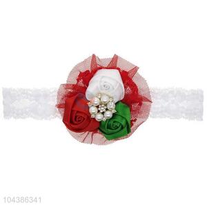 Best Selling Handmade Flower Hair Band Colorful Headband For Baby