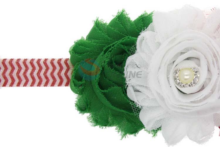 Best Quality Colorful Christmas Headwear Flower Hair Band