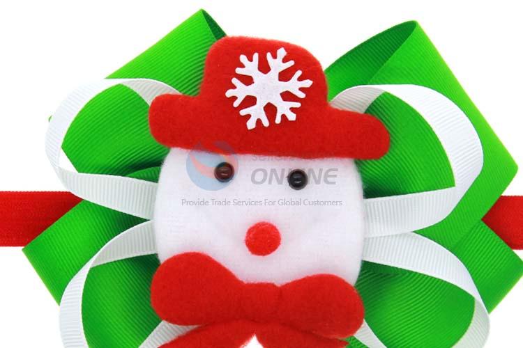 Cool Hair Accessory Christmas Snowman Hair Band Baby Headband