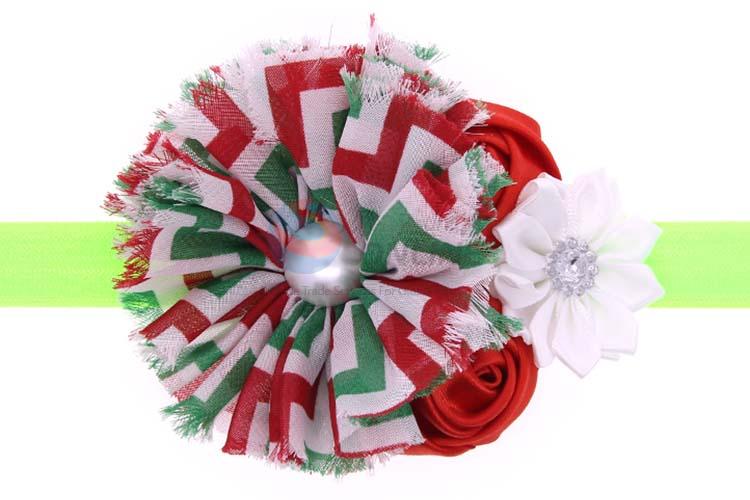 Popular Handmade Flower Christmas Hair Band Fashion Headband