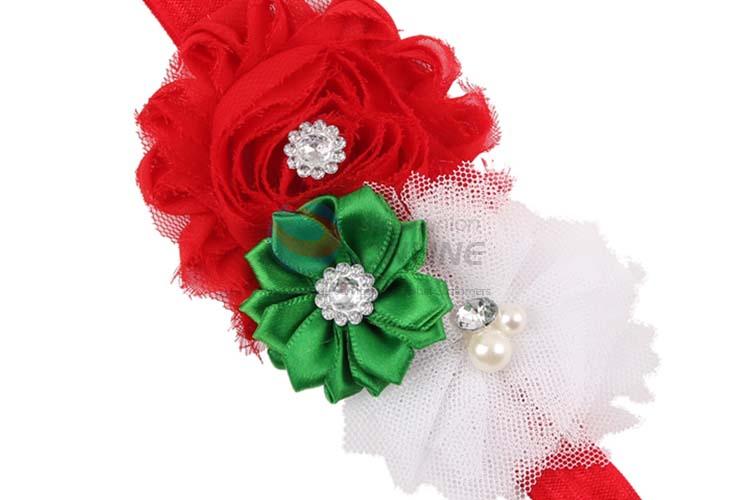 Fashion Design Christmas Hair Band Best Head Flower For Girl