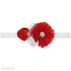 Best Quality Handmade Chiffon Flower Elastic Hair Band