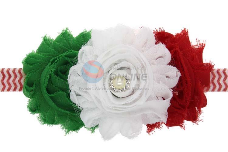 Best Quality Colorful Christmas Headwear Flower Hair Band