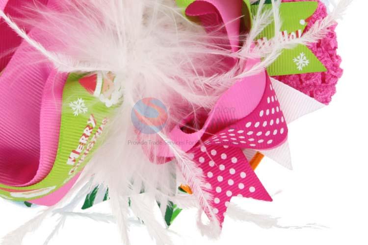 Wholesale Colorful Christmas Hair Band Fashion Headband For Baby