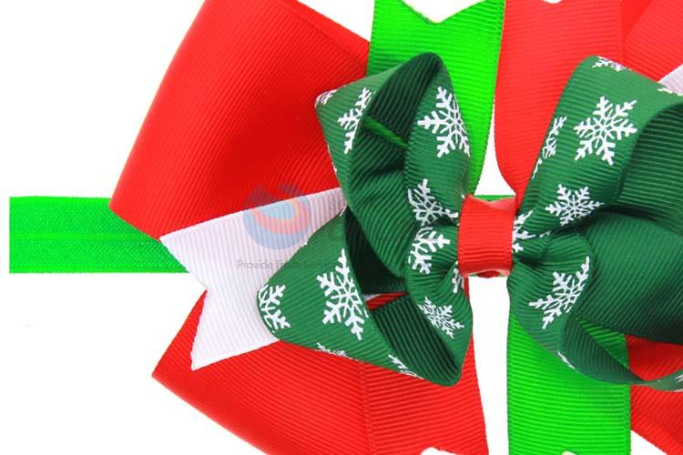 Fashion Handmade Bowknot Hair Band Christmas Headbands For Sale