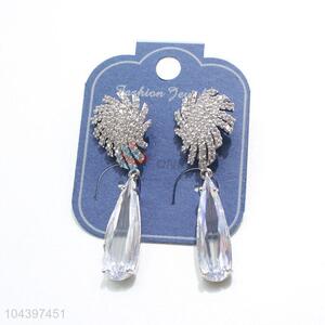 Lovely design zircon earring