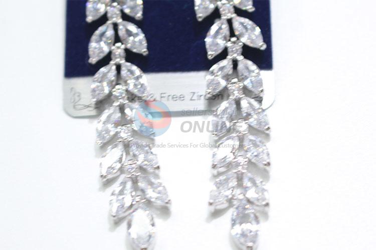 Reasonable price zircon earring