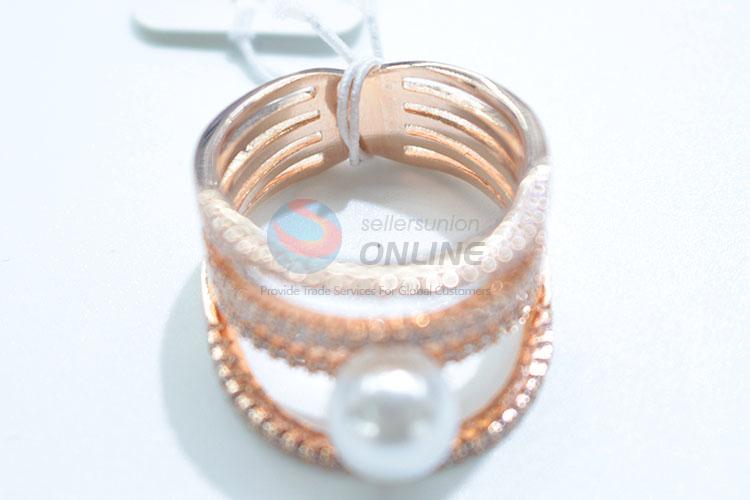 Factory promotional customized zircon ring