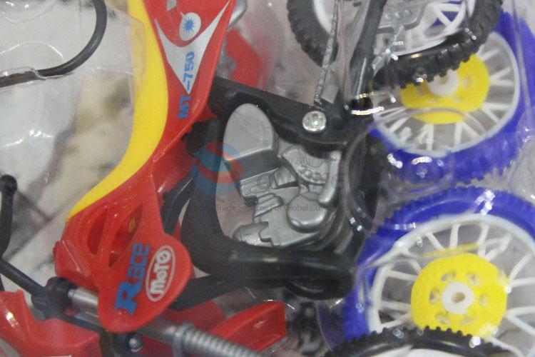 Best Selling Plastic Lock Motorcycle Vehicle Set Toys For Kids