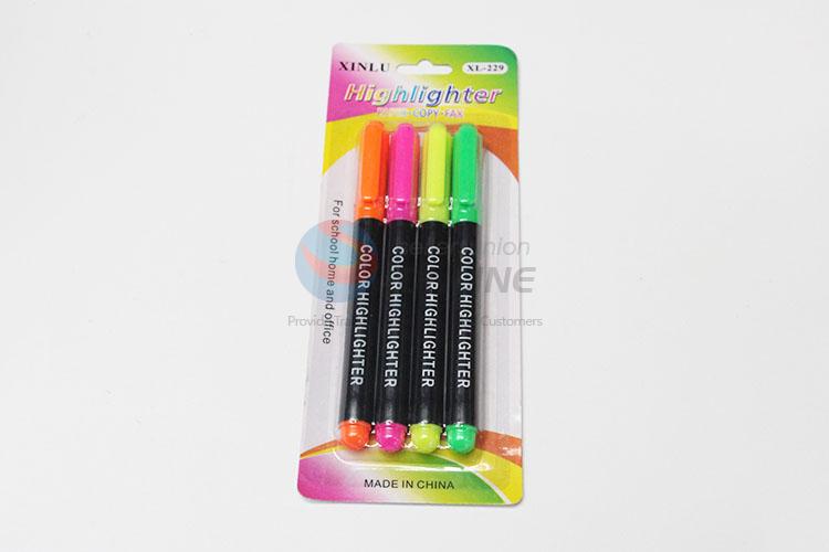 Hot Selling Plastic Highlighters Set