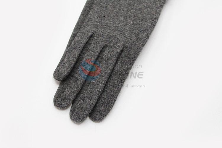 Chinese Factory Fashion Winter Warm Soft Women Gloves