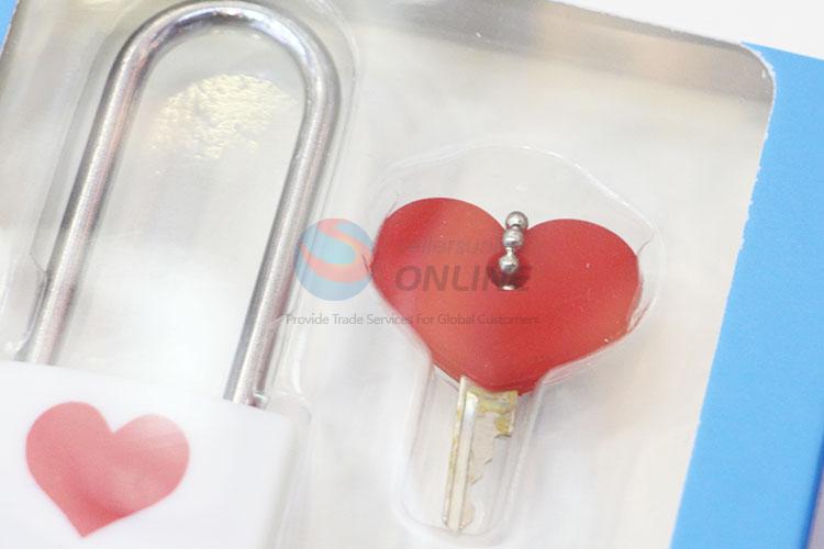 New Advertising Cute Heart Shaped Luggage Lock Travel Accessories