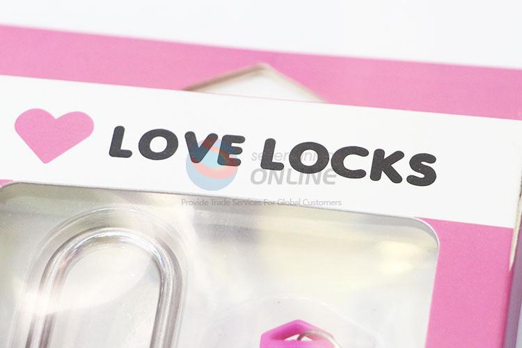 New Advertising Cute Heart Shaped Luggage Lock Travel Accessories