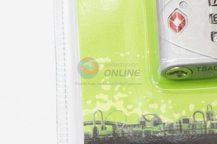 Cheap Price Wholesale Silver Color Combination Travel Suitcase Luggage Lock Padlock