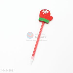 Christmas Gloves Design Plastic Ballpoint Pen