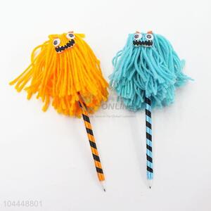 Mop Head Design Plastic Ballpoint Pen