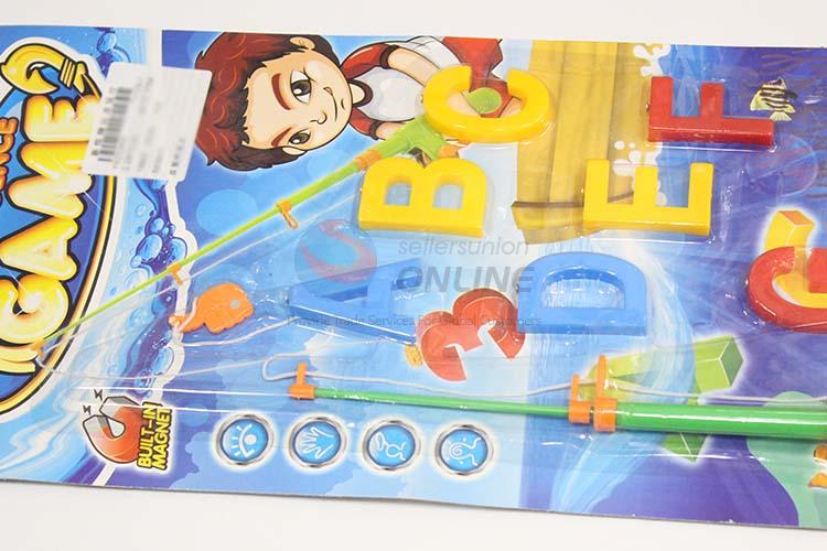 Newest Plastic Fishing Game Toy With English Letter