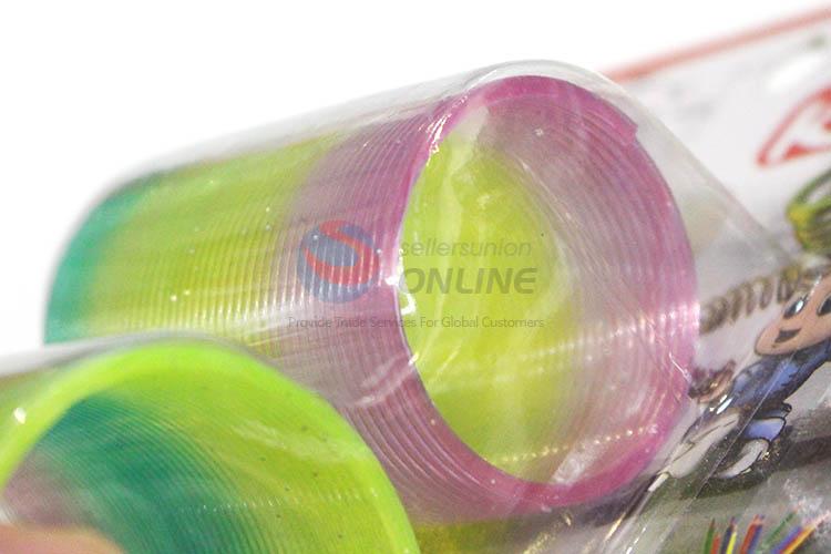 High Quality Fashion Rainbow Spring Educational Toy