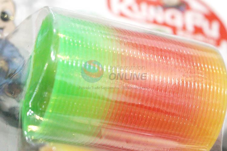 Best Sale Plastic Rainbow Spring Children Educational Toy