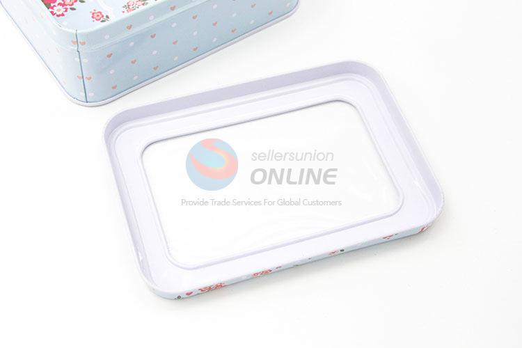 Popular Multi-use Rectangle Tin Storage Cases Set for Sale