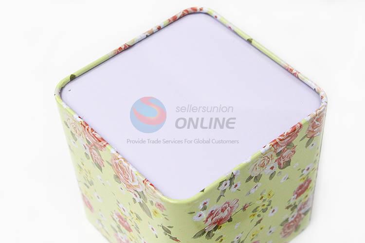 Best Selling Square Shaped Tin Storage Box Containers Set