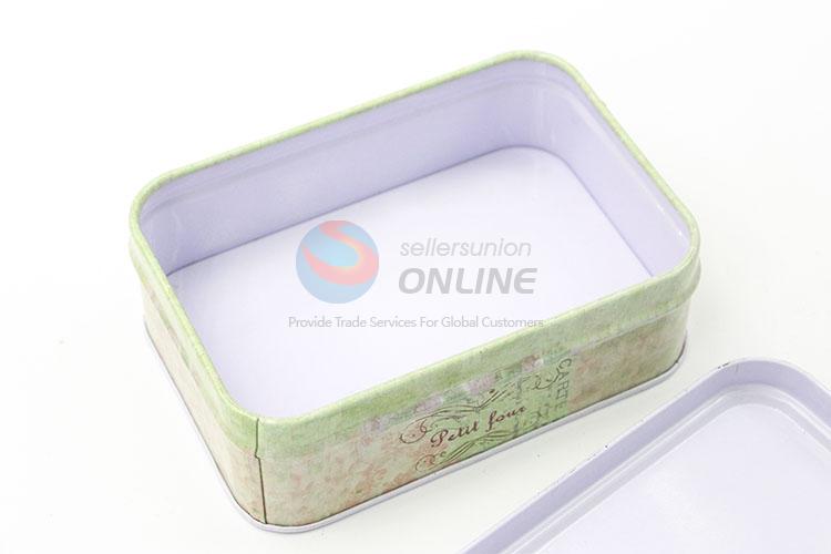 Best Selling Multi-use Rectangle Tin Storage Cases Set