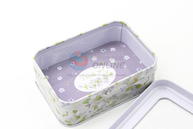 Custom Printed Tin Storage Boxes Set with Low Price